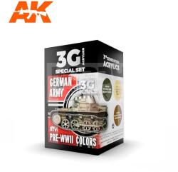 AK Interactive GERMAN ARMY PRE-WWII COLORS festékszett AK11687