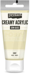 Pentart Pentart selyemfényű krémes akrilfesték-elefántcsont 200 ml 39020