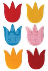 Pentacolor Kft Filcfigura - Tulipán (6 db/cs, átm. kb. : 6 cm) 23207