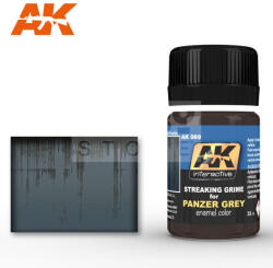 AK Interactive AK-Interactive STREAKING GRIME FOR PANZER GREY 35 ml AK069
