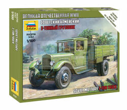 Zvezda Soviet Military 3 Ton Truck ZIS-5 makett 1: 100 (6124Z)
