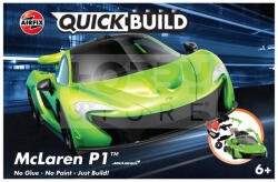 Airfix - QUICKBUILD McLaren P1 green autó makett (J6021)