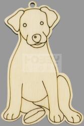 Pentacolor Kft Pentart Fafigura, 5 db/csomag - kutya 22767