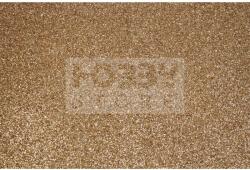 Pentacolor Kft Öntapadós dekorgumi - glitteres, antik arany 20x30 cm (1db) 34304-1