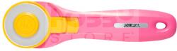 OLFA 45 mm-es körpengével szerelt hobby-textilkés RTY-2C-PINK