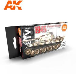 AK Interactive 1945 PANZER COLORS festékszett AK11654