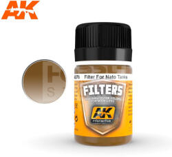 AK Interactive AK-Interactive DARK BROWN FOR NATO AND GREEN FILTER 35 ml AK076