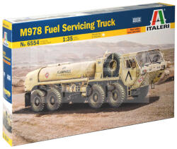 Italeri M978 FUEL SERVICING TRUCK 1: 35 harcjármű makett 6554IT