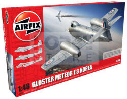 Airfix Gloster Meteor F. 8 Korea repülőgép makett 1: 48 (A09184)