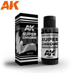AK Interactive AK-Interactive SUPER CHROME - króm színű metál festék AK9198
