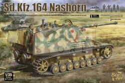 Border Model Sd. Kfz. 164 Nashorn Early/Command w/4 figures makett 1: 35 (BT024)