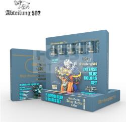 Abteilung 502 - INTENSE BLUE COLORS SET - sűrű akrilfesték szett 6X20ml ABT1168
