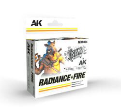 AK Interactive AK-Interactive RADIANCE & FIRE - INK SET (Tinta szett 3X30 ml) AK16024