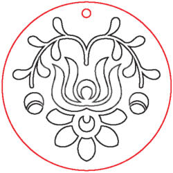 Pentacolor Kft Fafigura, 6 db/csomag - füli alap 297 - 23058