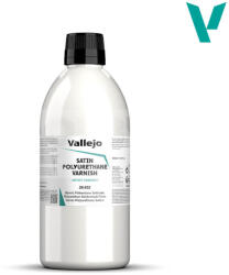 Vallejo Satin Polyurethane Varnish 500 ml - Poliuretán félfényes lakk 28652V