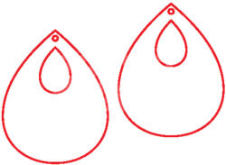 Pentacolor Kft Fafigura, 6 db/csomag - füli alap 224 - 22985