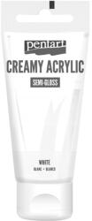 Pentart Pentart selyemfényű krémes akrilfesték-fehér 200 ml 39001
