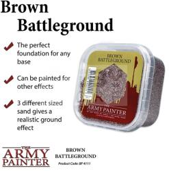 Army Painter The Army Painter Basing: Brown Battleground-Barna homok base készítéshez BF4111