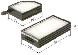 Bosch Filtru, aer habitaclu BOSCH 1 987 435 043 (1 987 435 043)