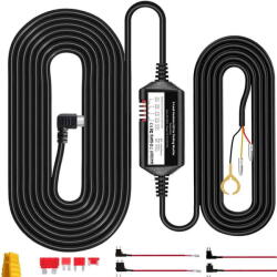 Azdome Kit cablu alimentare si monitorizare miscare pentru AZDOME JYX04 pentru modele M300, M300S, 12 / 24V la 5V / 3A, Micro USB (JYX04)