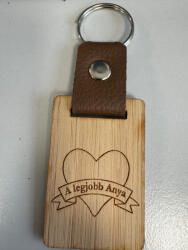  Egyedi gravírozott kulcstartó "A legjobb Anya