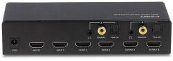 Lindy Switch Video Lindy LY-38084, 4x HDMI (Negru)