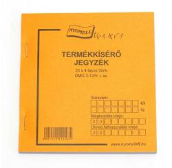  Nyomtatvány termékkisérő jegyzék (23114)