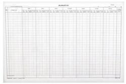  Nyomtatvány jelenléti ív 7 napos A/3 - robbitairodaszer