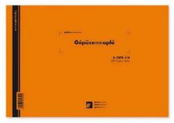  Nyomtatvány gépüzemnapló A/4 25x3 (22991) - robbitairodaszer