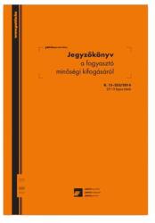 Pátria Nyomtatvány jegyzőkönyv a fogyasztó minőségi kifogásról PÁTRIA A/4 25x3 álló (B.13-233/2014) - robbitairodaszer