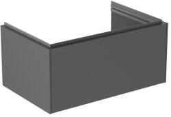 Ideal Standard Dulap baza suspendat Ideal Standard Atelier Conca 1 sertar antracit mat 80 cm (T4578Y2)