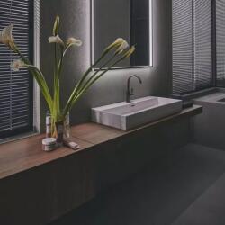 Ideal Standard Dulap baza suspendat Ideal Standard Atelier Conca finisaj nuc inchis 1 sertar cu blat 120 cm (T4314Y5)