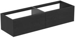 Ideal Standard Dulap baza suspendat Ideal Standard Atelier Conca finisaj stejar inchis 2 sertare 160 cm (T3984Y4)