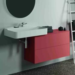 Ideal Standard Dulap baza suspendat Ideal Standard Atelier Conca 2 sertare cu blat 100 cm rosu - oranj mat (T4329Y3)