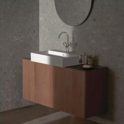 Ideal Standard Dulap baza suspendat Ideal Standard Atelier Conca 1 sertar cu blat 120 cm finisaj nuc inchis (T4320Y5)