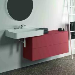 Ideal Standard Dulap baza suspendat Ideal Standard Atelier Conca 2 sertare cu blat 120 cm rosu - oranj mat (T4330Y3)