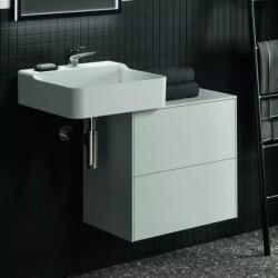 Ideal Standard Dulap baza suspendat Ideal Standard Atelier Conca 2 sertare cu blat 60 cm alb mat (T4327Y1)