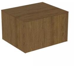 Ideal Standard Dulap baza suspendat Ideal Standard Atelier Conca finisaj nuc inchis 1 sertar cu blat 60 cm (T4311Y5)