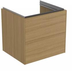 Ideal Standard Dulap baza suspendat Ideal Standard Atelier Conca 2 sertare finisaj stejar deschis 60 cm (T4573Y6)