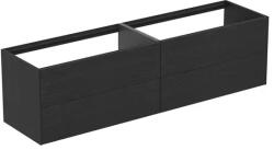 Ideal Standard Dulap baza suspendat Ideal Standard Atelier Conca finisaj stejar inchis 4 sertare 200 cm (T3993Y4)