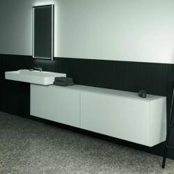 Ideal Standard Dulap baza suspendat Ideal Standard Atelier Conca 2 sertare cu blat 240 cm alb mat (T4341Y1)