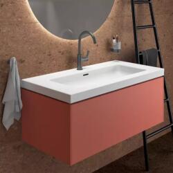 Ideal Standard Dulap baza suspendat Ideal Standard Atelier Conca 1 sertar rosu - oranj 100 cm (T4579Y3)