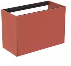 Ideal Standard Dulap baza suspendat Ideal Standard Atelier Conca 1 sertar 80 rosu - oranj mat (T3994Y3)
