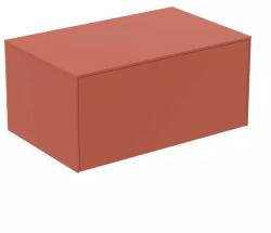 Ideal Standard Dulap baza suspendat Ideal Standard Atelier Conca rosu - oranj mat 1 sertar cu blat 80 cm (T4312Y3)