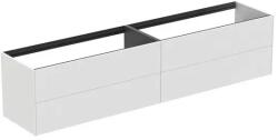 Ideal Standard Dulap baza suspendat Ideal Standard Atelier Conca alb mat 4 sertare 240 cm (T4336Y1)