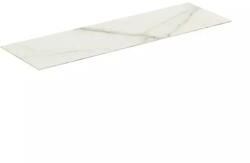 Ideal Standard Blat ceramic pentru lavoar Ideal Standard Atelier Conca finisaj alb marmura 120 cm (T4347DH)