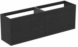 Ideal Standard Dulap baza suspendat Ideal Standard Atelier Conca 2 sertare 160 cm finisaj stejar inchis (T3996Y4)