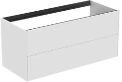 Ideal Standard Dulap baza suspendat Ideal Standard Atelier Conca alb mat 2 sertare 120 cm (T3945Y1)