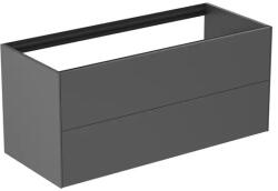Ideal Standard Dulap baza suspendat Ideal Standard Atelier Conca antracit mat 2 sertare 120 cm (T3945Y2)