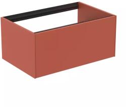 Ideal Standard Dulap baza suspendat Ideal Standard Atelier Conca rosu - oranj mat 1 sertar 80 cm (T3985Y3)